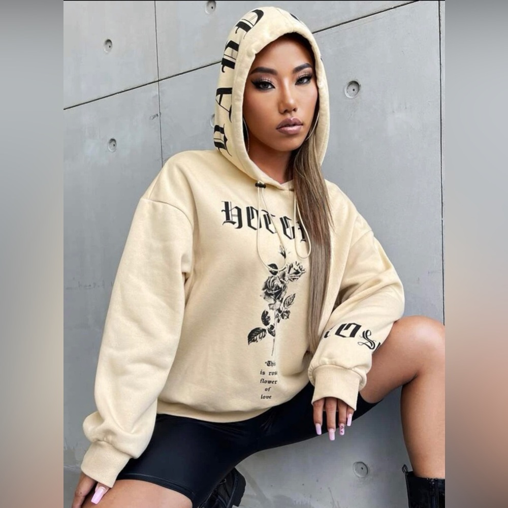 Light brown hoodie